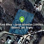 Casa 88mp + teren intravilan 3.649mp, Bacesti, jud. Arges