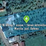 Casa D+P+M 69mp + anexe + teren intravilan 4.020,12mp, Marita, jud. Valcea