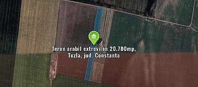 Teren arabil extravilan 20.700mp, Tuzla, jud. Constanta