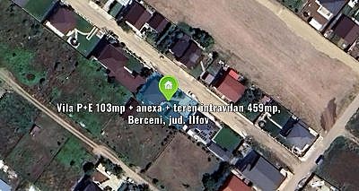Vila P+E 103mp + anexa + teren intravilan 459mp, Berceni, jud. Ilfov