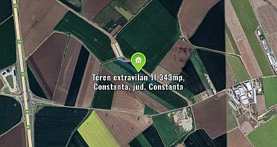 Teren extravilan 11.343mp, Constanta, jud. Constanta
